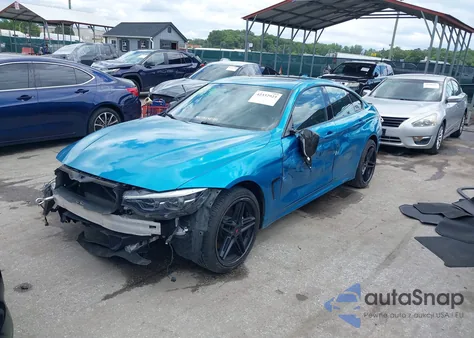 2019 BMW 440I Gran Coupe xDrive from USA, damaged, VIN WBA4J7C58KBM76628